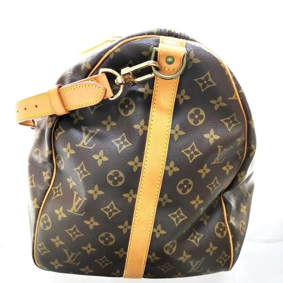 Louis Vuitton LV Boston Bag Keepall Bandouliere 60 Brown Monogram 630-052525 - Picture 3 of 13
